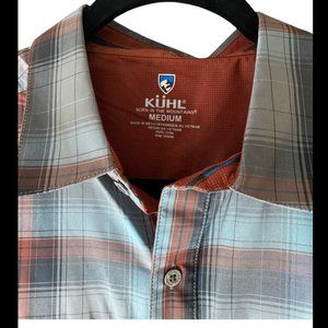 Kuhl Button Up Short Sleeve - Size Medium - NWOT